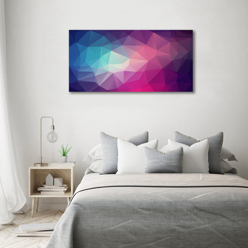 Abstraction Background - Wrapped Canvas Print