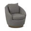 Lumen Boucle Swivel Barrel Chair-70369709