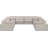 Hippler Upholstered U-Shaped Sectional Reversible-87149779
