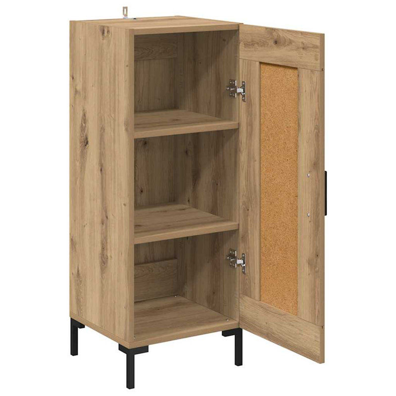 34.5cm Sideboard, Artisan Oak