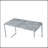 Silver Finish Writing Desk