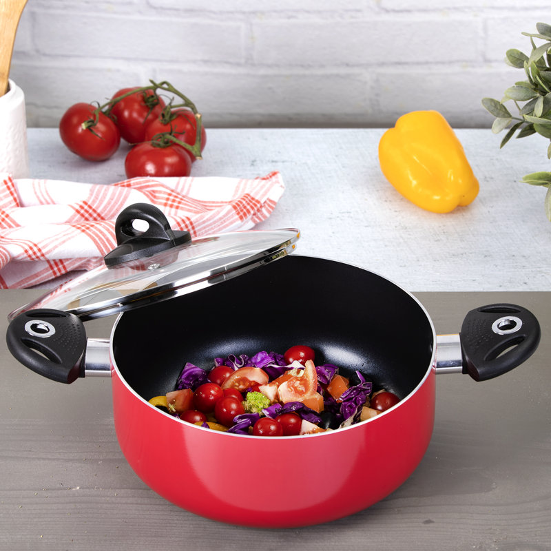 7 - Piece Non-Stick Aluminum Cookware Set