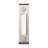 Heath Zenith Satin Nickel Metal Wired Lighted Push Doorbell Button
