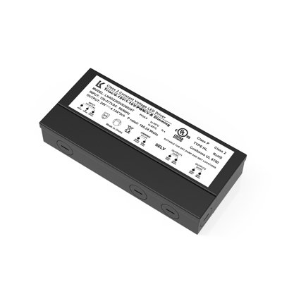 SCON 24V DC 200W LED Power Driver for Magnetic Track Lighting, TRIAC/ELV/0-10V Dimmable, UL Certified LED Transformer for 24V Track Lights