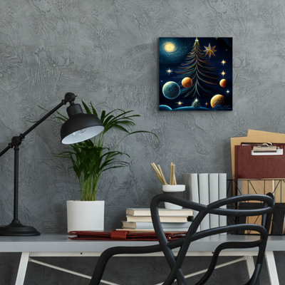 «Christmas Tree Collection 4» par Tanya Mavric, art mural en verre acrylique