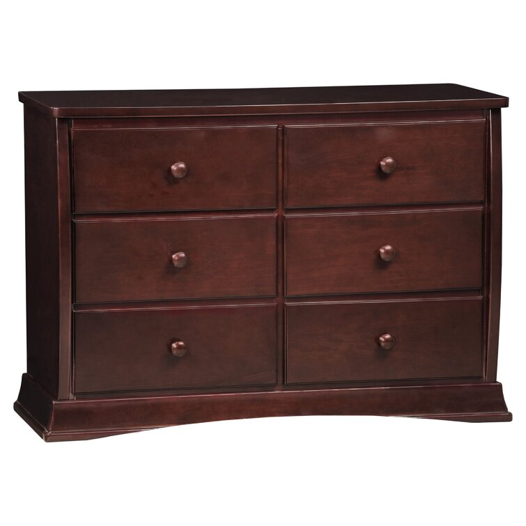 Summer 6 Drawer Double Dresser