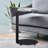 Batul Black Modern Side End Accent Table Suitable for Sofa, Living Room