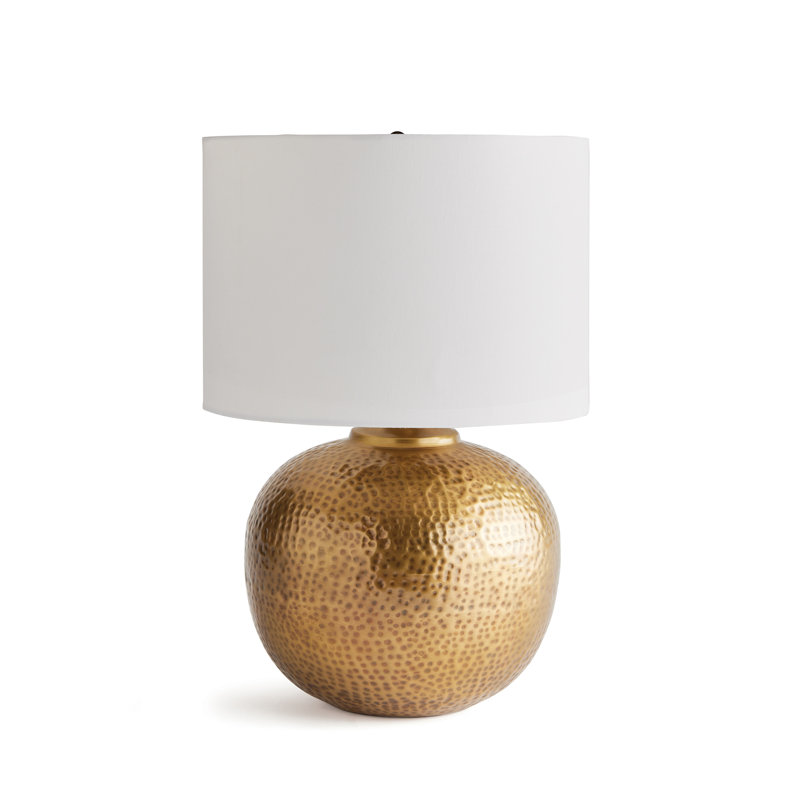 Mercury Table Lamp, 21.5" H x 14" W x 14" D