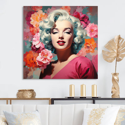 Marilyns Vibrance 2 - Pop Art Metal Wall Art