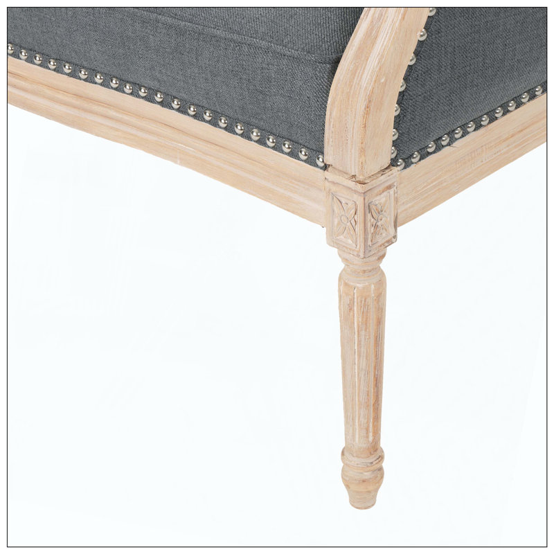 Fauteuil adapté au salon, à la chambre à coucher et à la maison, Gris foncé