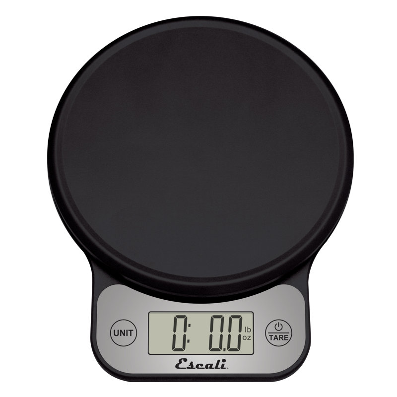 Escali Telero Digital Scale, Black