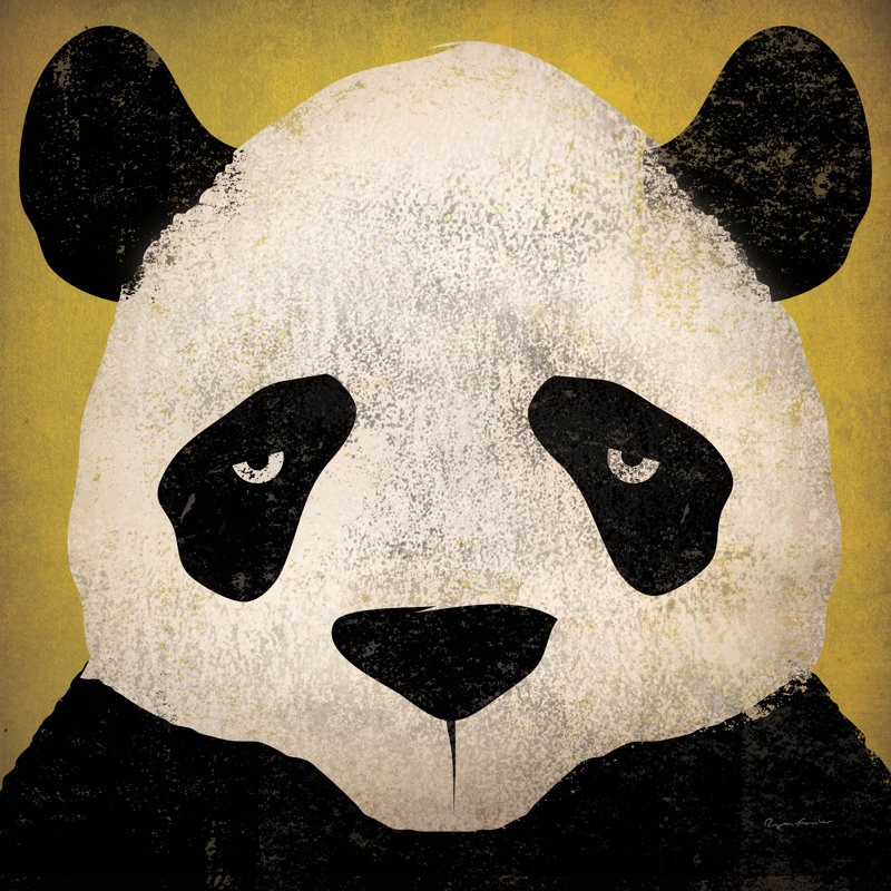 Panda, H 12 po x l 12 po x P 1,25 po
