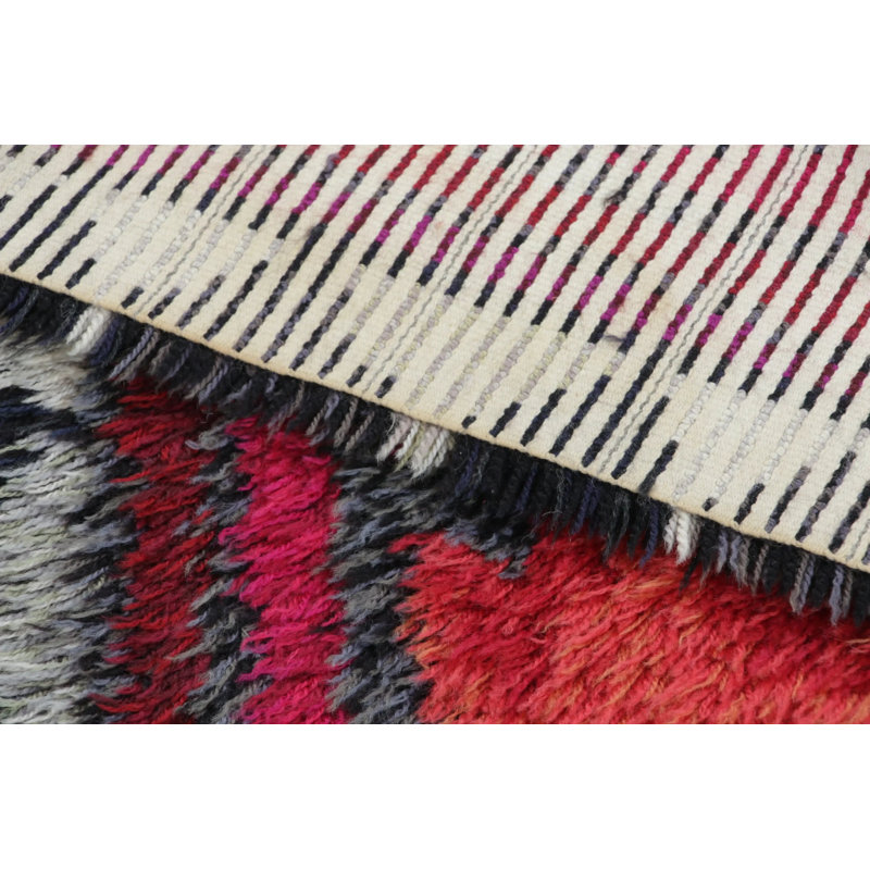 Scandinavian One-of-a-Kind 2'9x4'7 Hand Knotted Area Rug