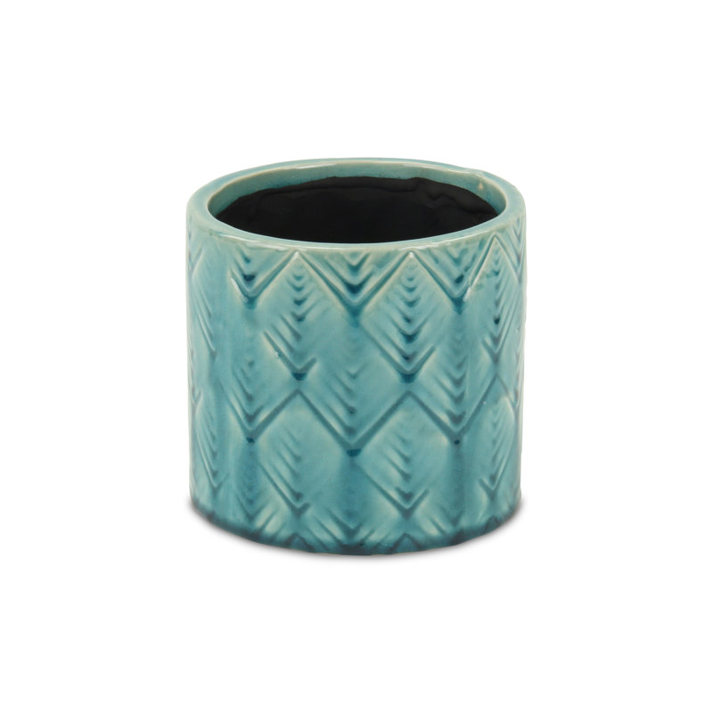 Rindel Handmade Pot Planter, 5.25" H x 5.5" W x 5.5" D
