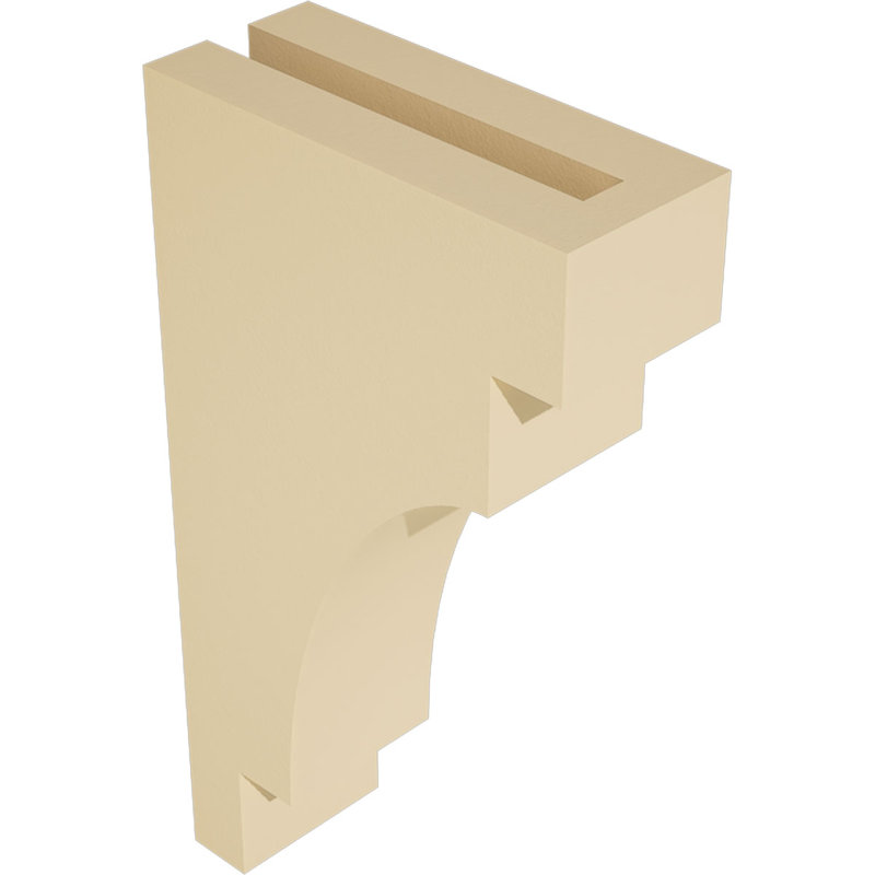 Corbeau d'uréthane méditerranéen Signature, brun clair apprêté, 18 po x 4 po x 10 po