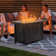 Modelle 25.5'' H x 43'' W Steel Propane Outdoor Fire Pit Table