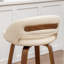 Tabourets de bar pivotants en simili cuir Lawrence-74279004-74279005