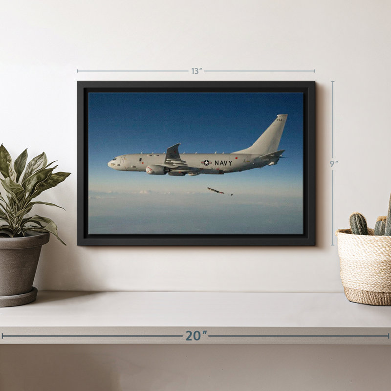 " Boeing P-8 Poseidon Wall Art ", 9" H x 13" W