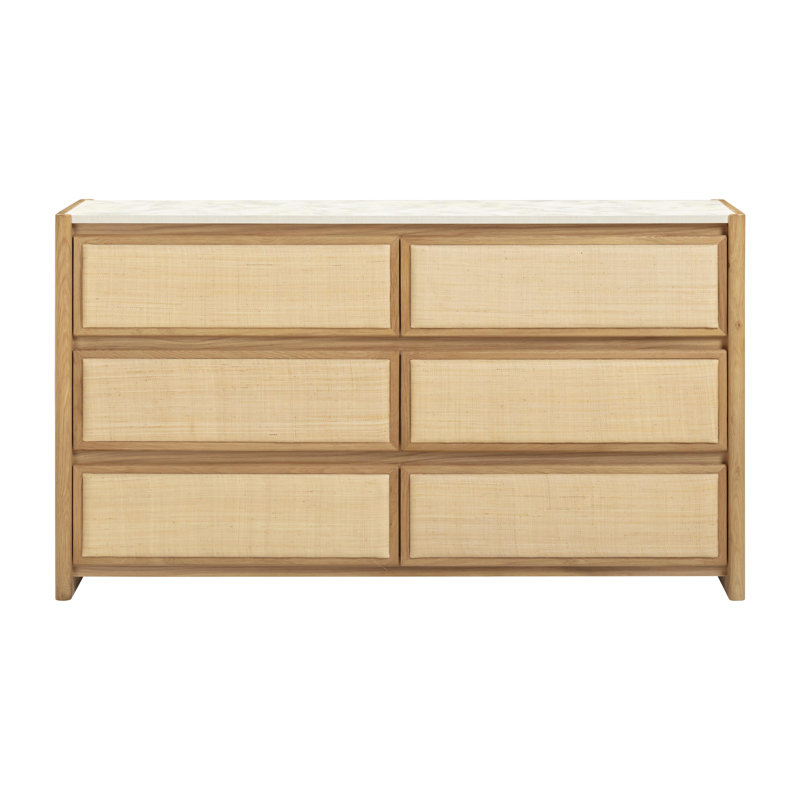 Commode 6 tiroirs Paige