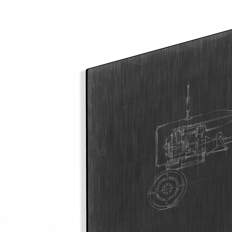 «Tractor Blueprint III» par Ethan Harper, H 12 po x l 16 po