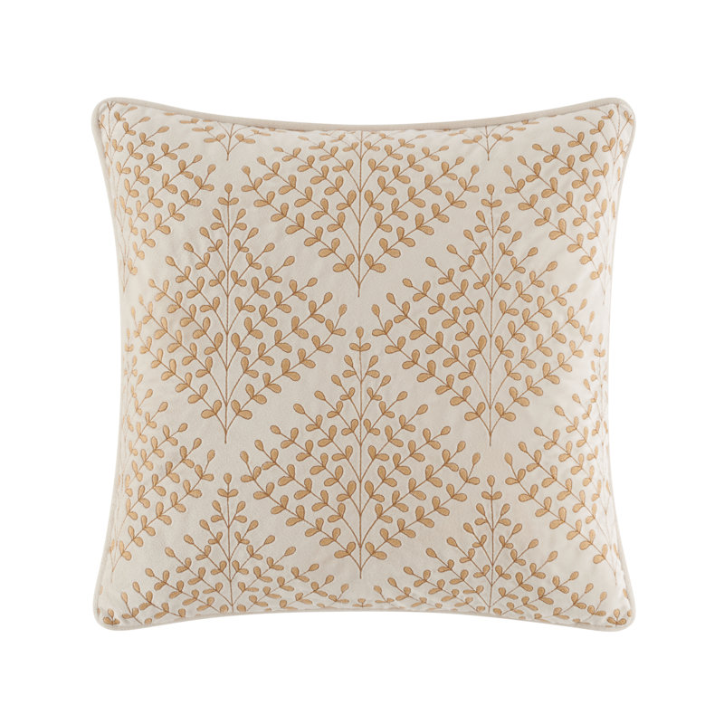 Emmaline Embroidered Throw Pillow