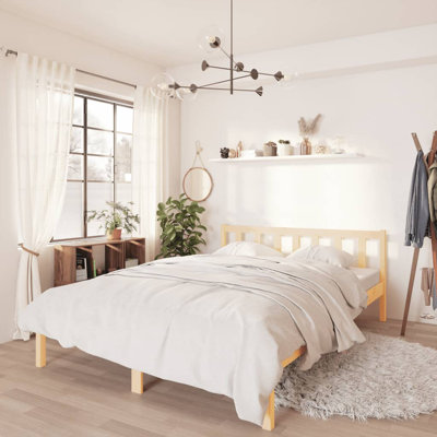 Deron Solid Wood Bed