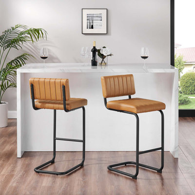 Modway Parity Vegan Leather Counter Stools