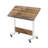 Foldable Mobile Stand Up Desk With Wheels-670337522