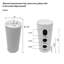 Lavabo de salle de bain 15 "Classic