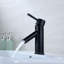 Robinet de lavabo de salle de bain à vasque courte à fixation sur le comptoir Euro Collection - Bronze huilé-43416786