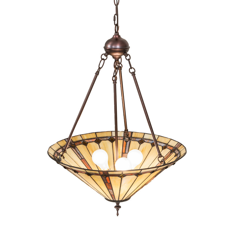 Meyda Tiffany & Stained Glass 3 - Light Pendant