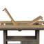 Ensemble de table de salle à manger Keswick pour 6 personnes avec chaises pivotantes-95034295
