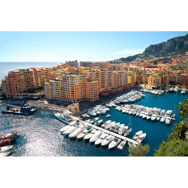 Photographie de Langmann Monaco sur toile par Bareta, H 8 po x l 12 po