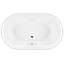 Amma 72'' L Freestanding Soaking Bathtub-233417144