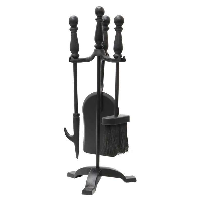 Iron Fireplace Tool Set