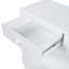 Console moderne avec 3 tiroirs à fermeture en douceur et 2 tablettes ouvertes-130159649