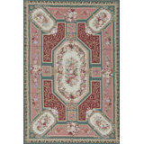 Hand Knotted Wool Area Rug