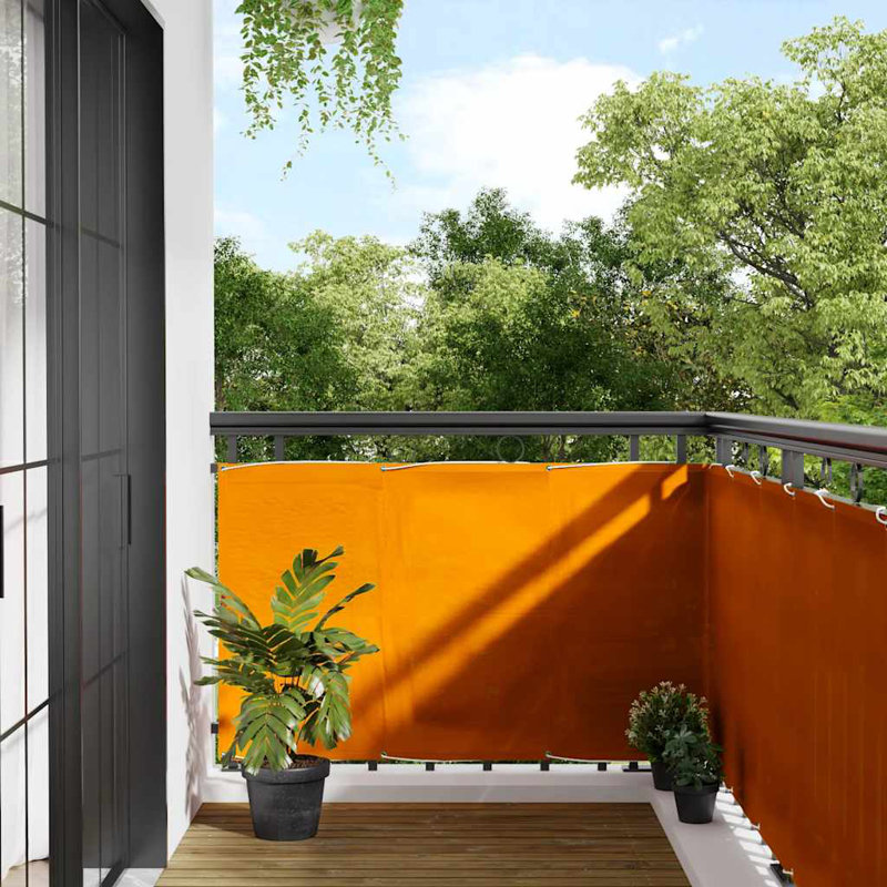 Balcony Screen, Orange, 90cmH x 1000cm W