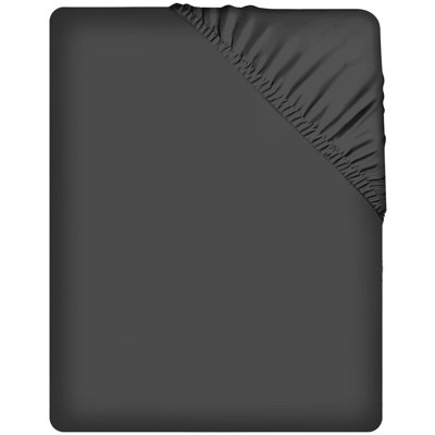 Premium Fitted Sheet – Extra Deep 40cm Pocket, Soft & Breathable Hotel Quality Bedding with Strong Elastic Fit