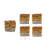 Square 4 Piece Coaster Set-816558379