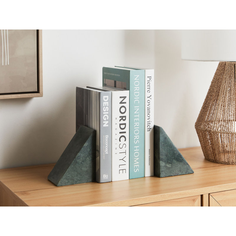 Marble Bookends
