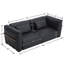 Canapé modulaire modulaire avec causeuse modulaire-1067311223