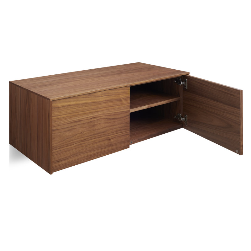 Wonder Wall 2.0 Solid Wood Accent Cabinet, Walnut