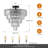 Ribaudo Crystal Flush Mount-2089510294