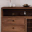 Buffet en bois de noyer noir