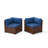 Treyshun Wicker Reversible Patio Seating Group with Cushions-728881871-676687709