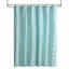 Printed Metallic Shower Curtain-2061328359