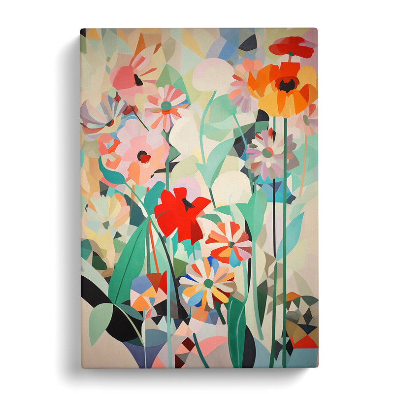 Niccolo Flowers Orphism Vol.1 - Wrapped Canvas, 50cm H x 35cm W x 3cm D