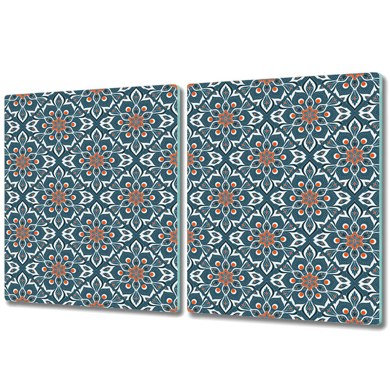 Arick Tempered Glass Chopping Board, 52cm x 30cm