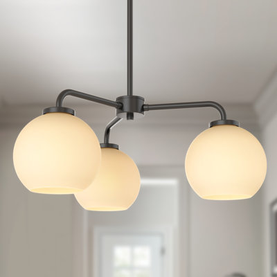Lustre pour îlot de cuisine 3 lumières Cantara